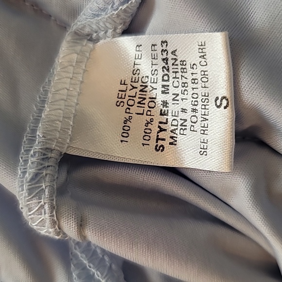 Light Blue Ruffle Dress - Picture 4 of 4